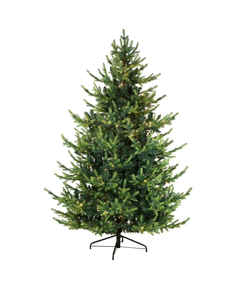 Northlight Real Touch Elite Pre-Lit Glenmora Pine 7' Artificial Christmas Tree