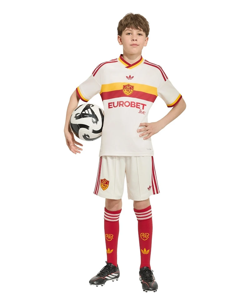 Adidas Boys' and Girls' As Roma 2026/27 Away Replica Jersey