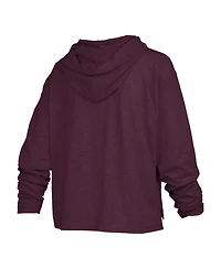 Pressbox Women's Minnesota Golden Gophers Nelson Long-Sleeve Hooded Oversized T-Shirt