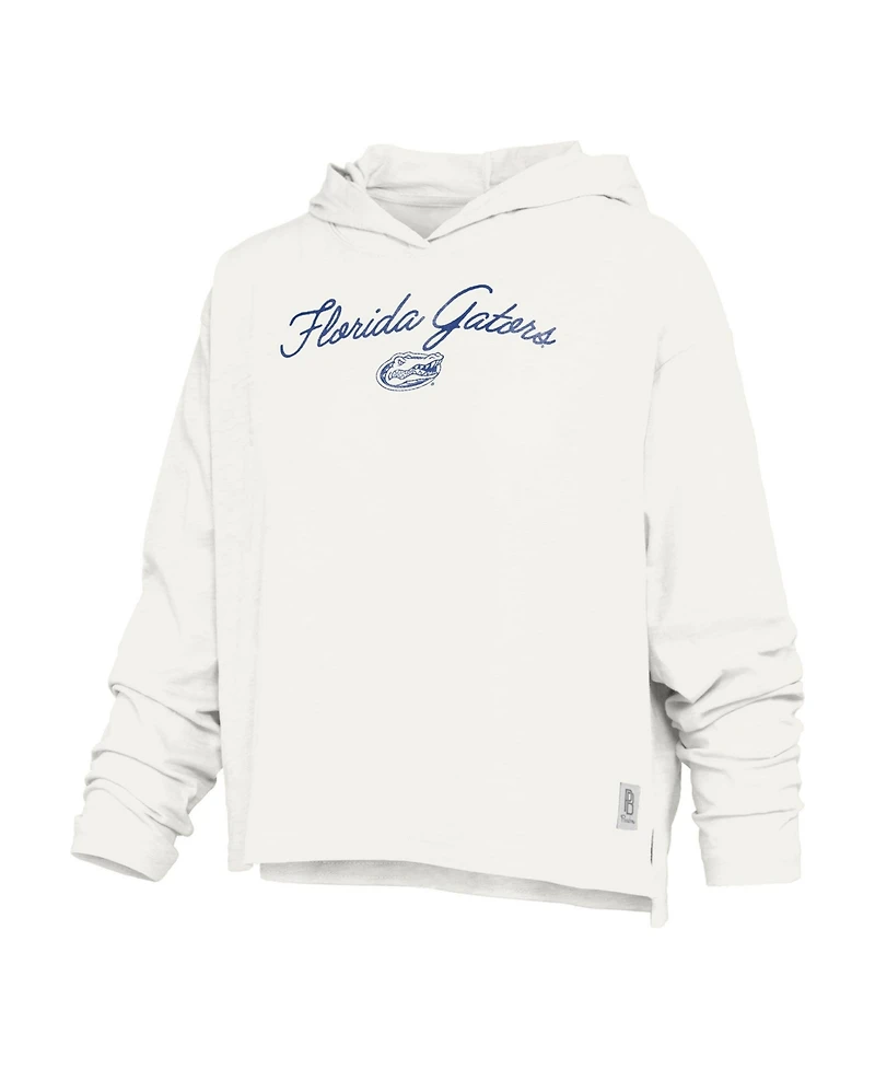 Pressbox Women's Florida Gators Faye Long Sleeve Hooded Slub T-Shirt