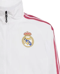 Adidas Boys' and Girls' Anthem Full-Zip Mock-Neck Raglan-Sleeve Jacket
