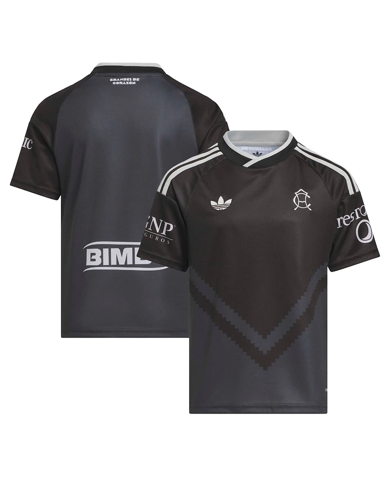 Adidas Boys' and Girls' Club America 2026/27 Away Rib-Knit Overlap Collar Replica Jersey