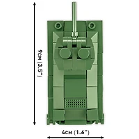 Cobi Wwii Historical Collection T-34/76 Tank 101-Piece Building Set, Ages 6+