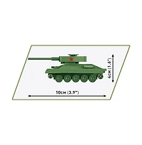 Cobi Historical Collection Wwii T-34-85 110-Piece Building Set, Ages 6+
