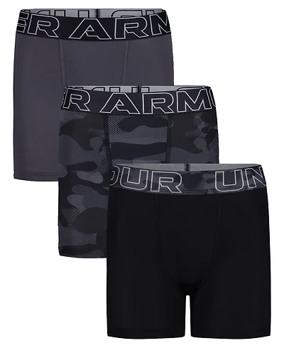 Under Armour Men's Performance Tech Boxer Briefs, 3-Pack