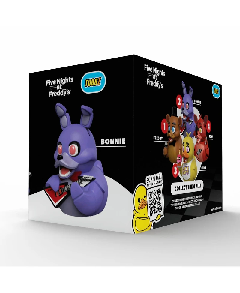 Tubbz Five Nights at Freddy's Bonnie Officially Licensed Collectible Boxed Edition 4.35" Action Figure, Ages 5+
