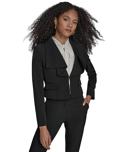 Bcbg Women's Collar Long Sleeve Jacket