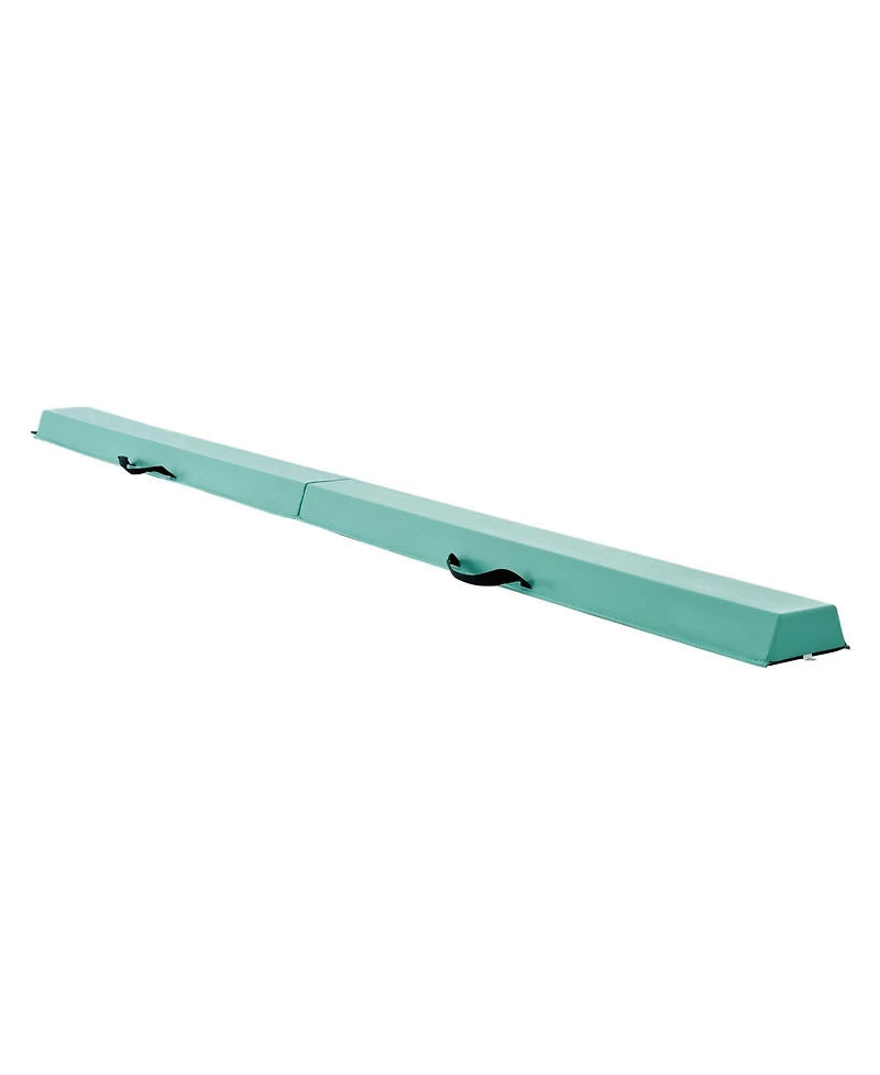 Sevorley 8FT Folding Balance Beam for Kids, Gymnastics Floor Beam with Carrying Bag