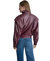 Bcbg Women's Moto Faux Leather Jacket