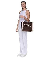 Dkny Women's Hadlee Medium Tote Crossbody Handbag