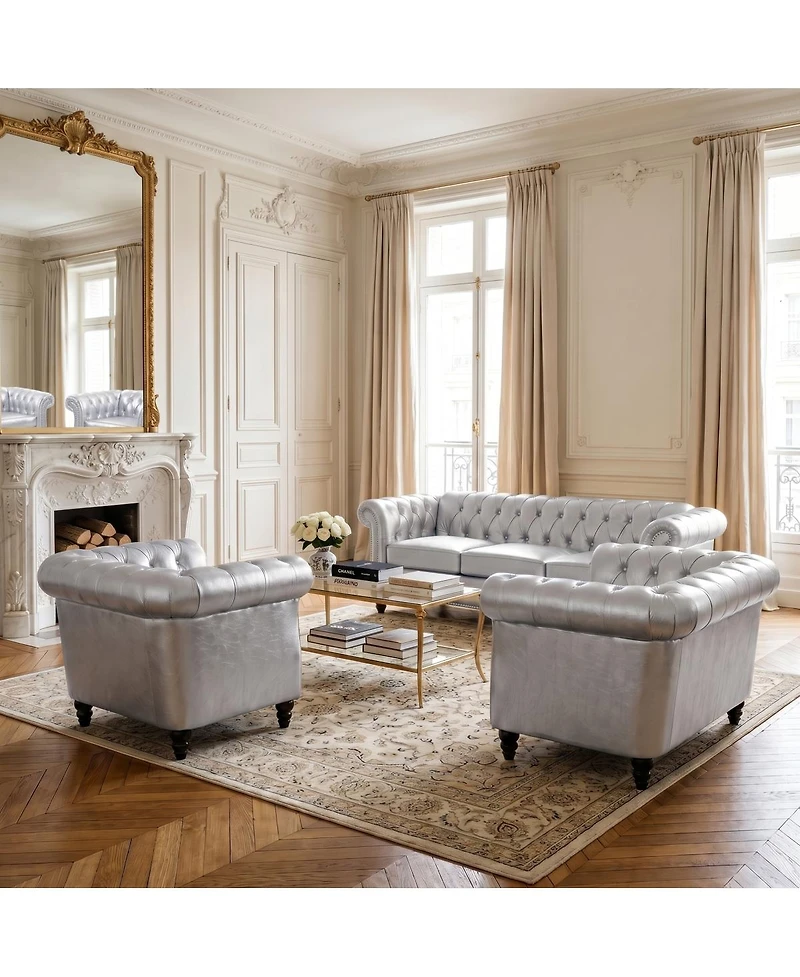 Streamdale Furniture 3 Piece Configurable Living Room Set