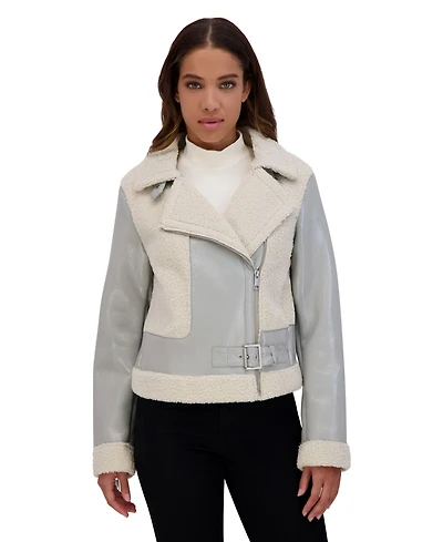 Andrew Marc Women's Udall Faux Shearling Jacket