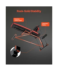 Hongge 770 lb Foldable Roman Chair Hyperextension Weight Bench