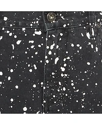 Pre-Owned Off-White Women's Diag-Stripe Paint-Splatter Skinny Jeans
