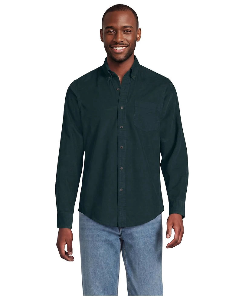 Lands' End Men's Pinwale Corduroy Shirt