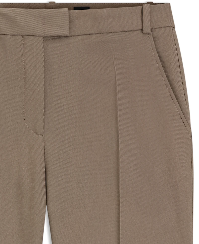Hugo Boss Women's Talia5 High-Rise Stretch Flared Pants