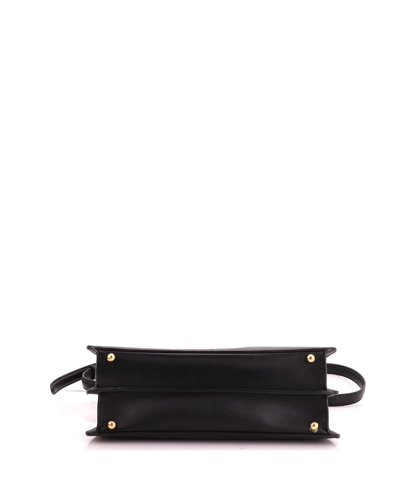 Pre-Owned Fendi Medium Peekaboo ISeeU Bag Leather