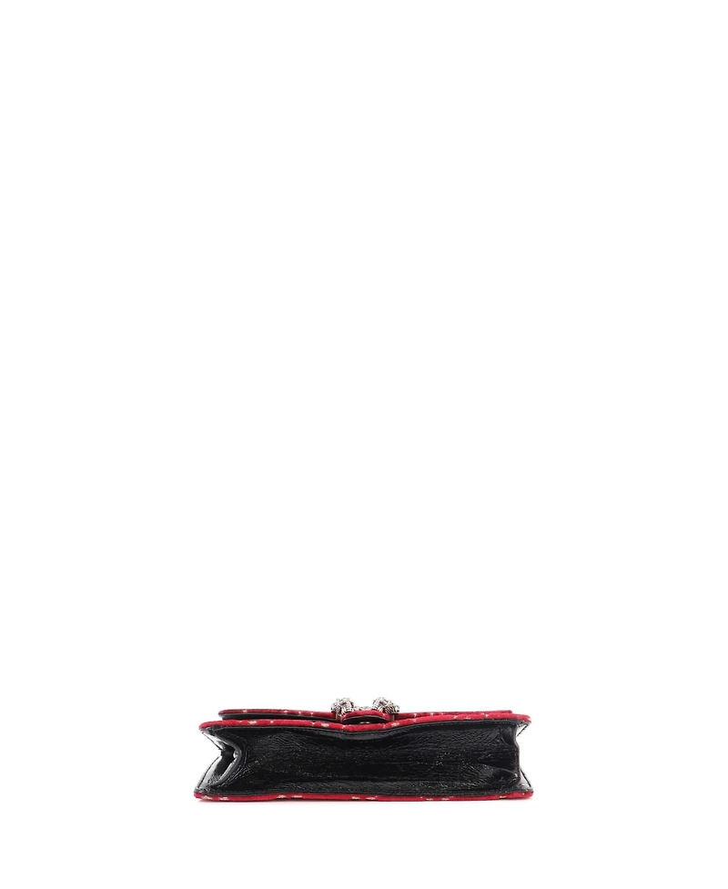 Pre-Owned Gucci Mini Dionysus Bag Gg Velvet