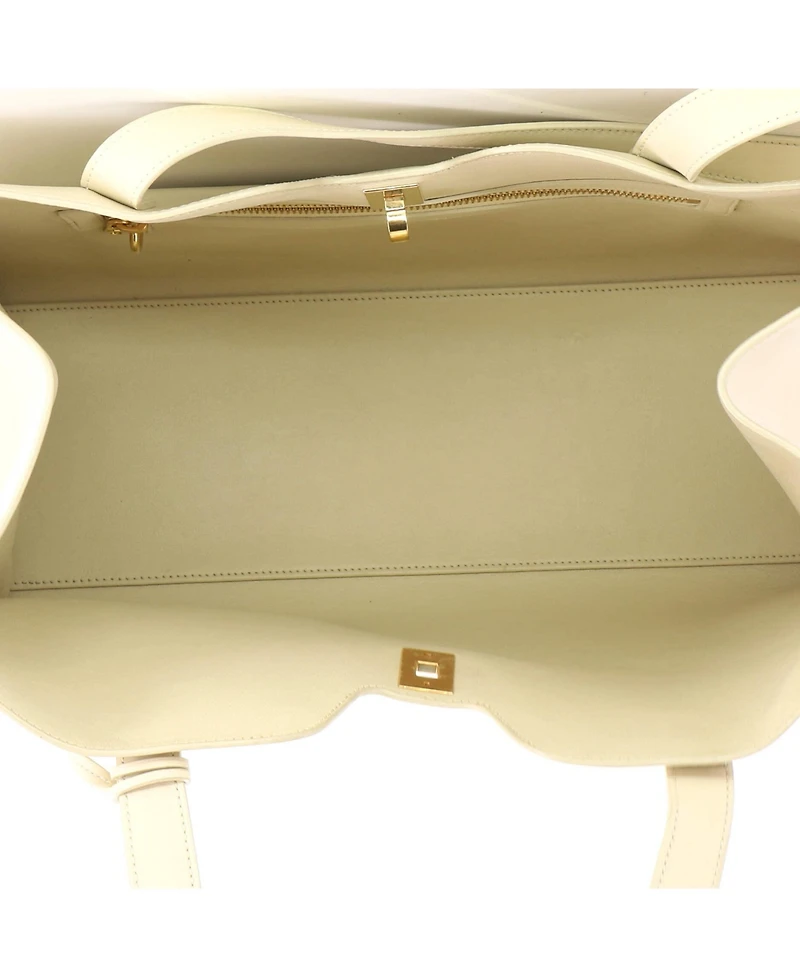Pre-Owned Celine Cabas 16 Bag Smooth Calfskin