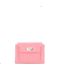 Pre-Owned Hermes Kelly Pocket Compact Wallet Epsom