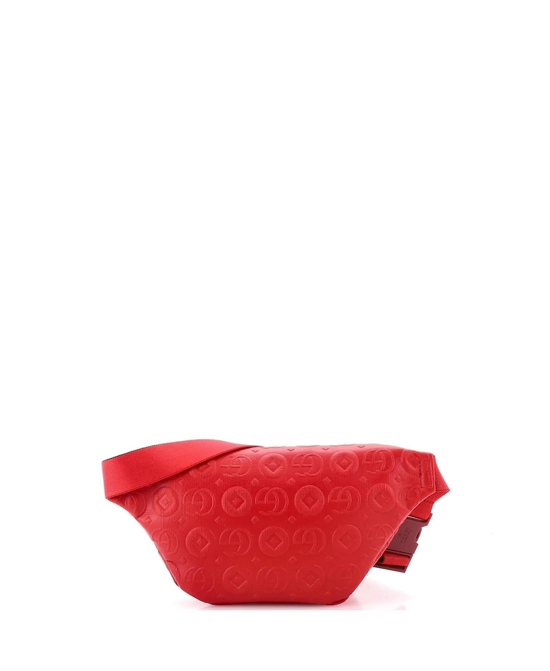 Pre-Owned Gucci Boys' and Girls' Embossed Leather Belt Bag
