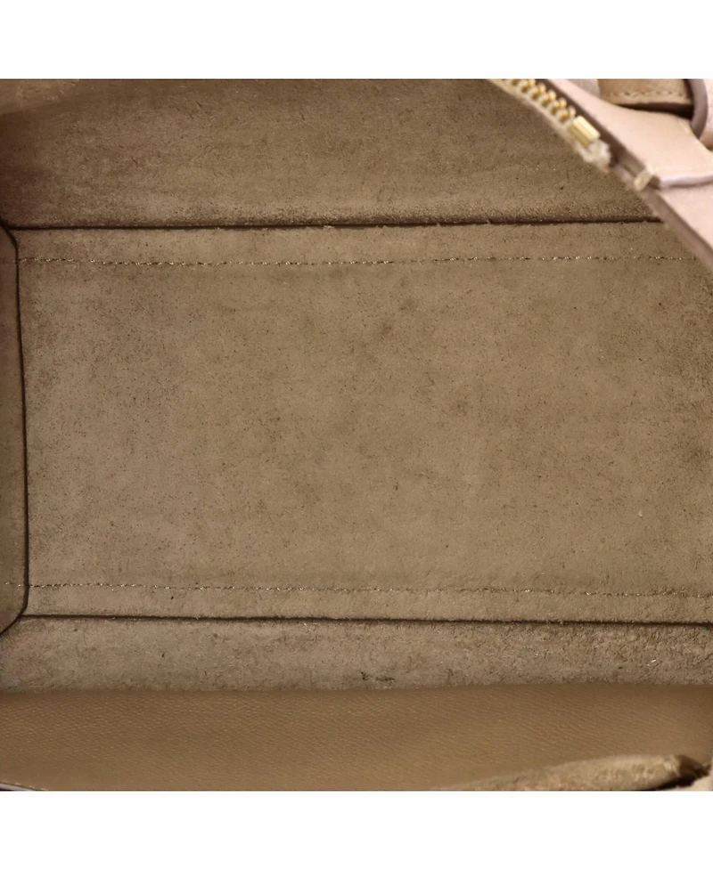 Pre-Owned Celine Micro Belt Bag Textured Leather