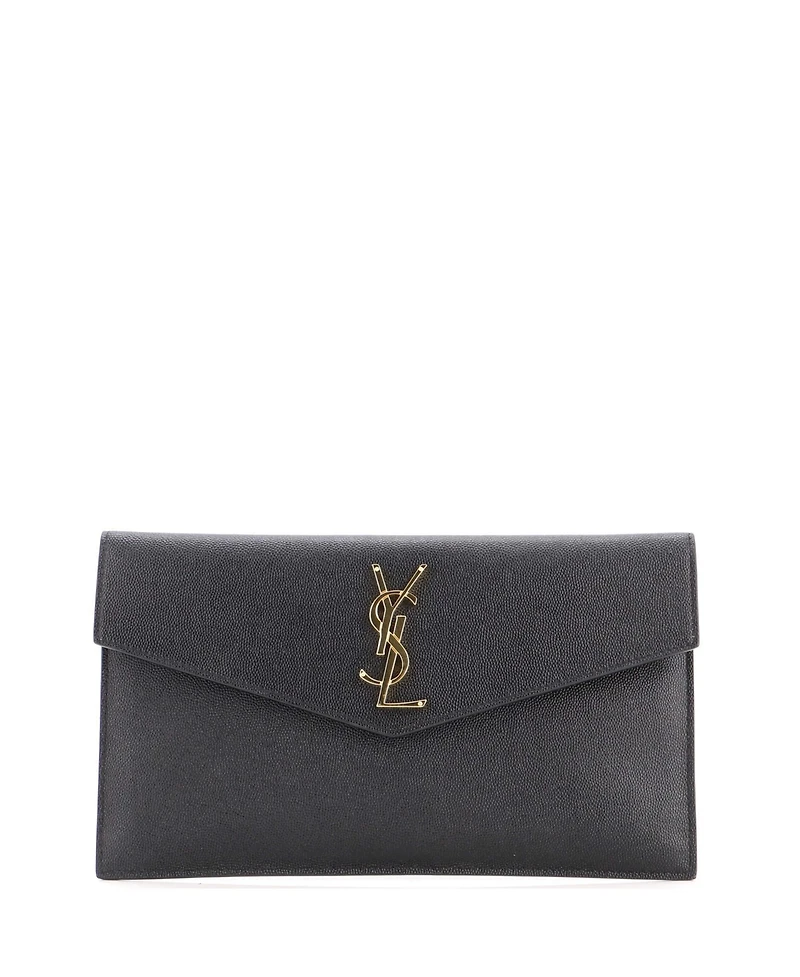Pre-Owned Saint Laurent Uptown Pouch Leather