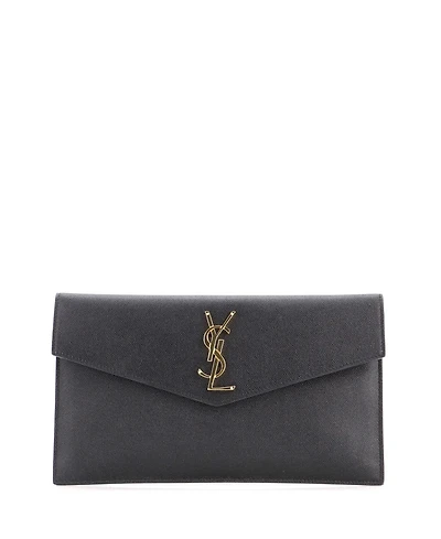 Pre-Owned Saint Laurent Uptown Pouch Leather