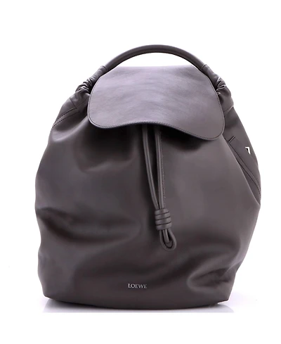 Pre-Owned Loewe Flamenco Backpack Leather