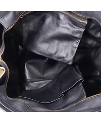 Pre-Owned Celine Tricolor Shoulder Luggage Bag Canvas and Leather