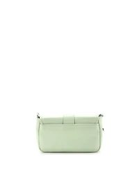Pre-Owned Prada Buckle Pocket Crossbody Bag Spazzolato Leather and Tessuto