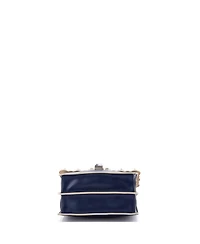 Pre-Owned Fendi Small Kan I Bag Pearl Embellished Leather