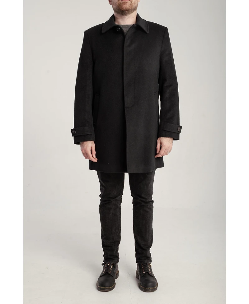 1982 Men's Cashmere Single Breasted Coat