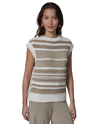 Donna Karan Weekend Women's Sleeveless Crewneck Sweater