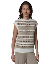 Donna Karan Weekend Women's Sleeveless Crewneck Sweater