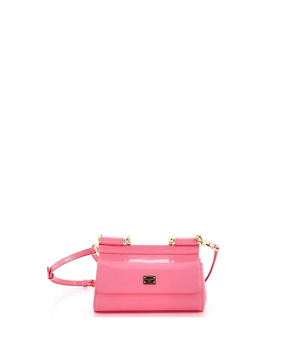 Pre-Owned Dolce and Gabbana Small East West Miss Sicily Bag Patent
