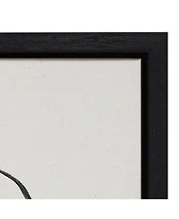 Kate and Laurel Sylvie Going Circles Framed Textured Canvas Set by Teju Reval of SnazzyHues