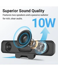 Lofree Wired Clip-On Gaming Soundbar for Pc