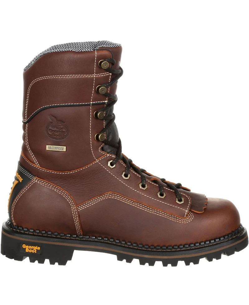 Georgia Boot Amp Lt Logger Low Heel Waterproof Work