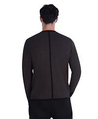 Karl Lagerfeld Paris Women's Modern-Fit Unfinished-Hem Sweater