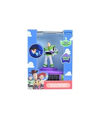 Lexibook Disney Toy Story Buzz Lightyear Digital Alarm Clock with 3D Nightlight and Bluetooth Speaker