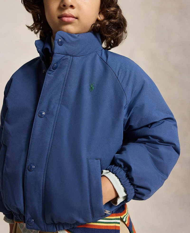 Polo Ralph Lauren Boys' 2T-7 Down Mockneck Jacket