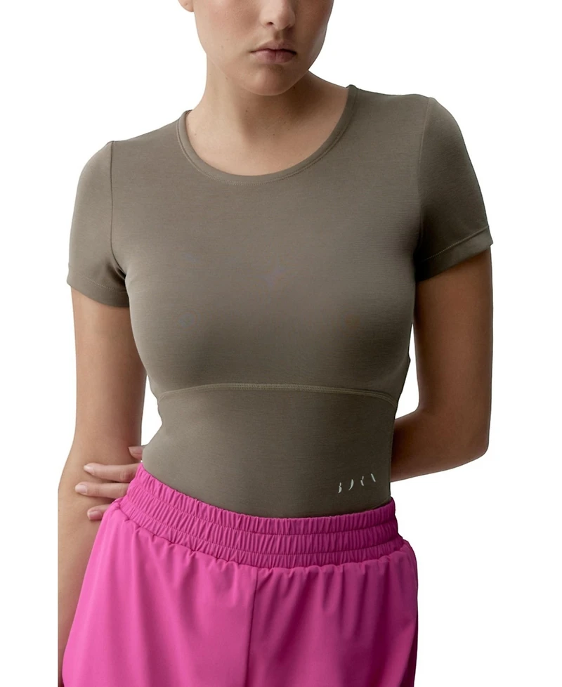 Born Living Yoga Women's Aldina Performance Sports T-Shirt