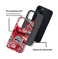 Lisen Monster Panic Dual-Layer Phone Case Compatible with Apple iPhone Air
