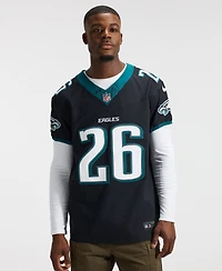 Nike Men's Saquon Barkley Black Philadelphia Eagles Alternate Vapor F.u.s.e. Elite Jersey