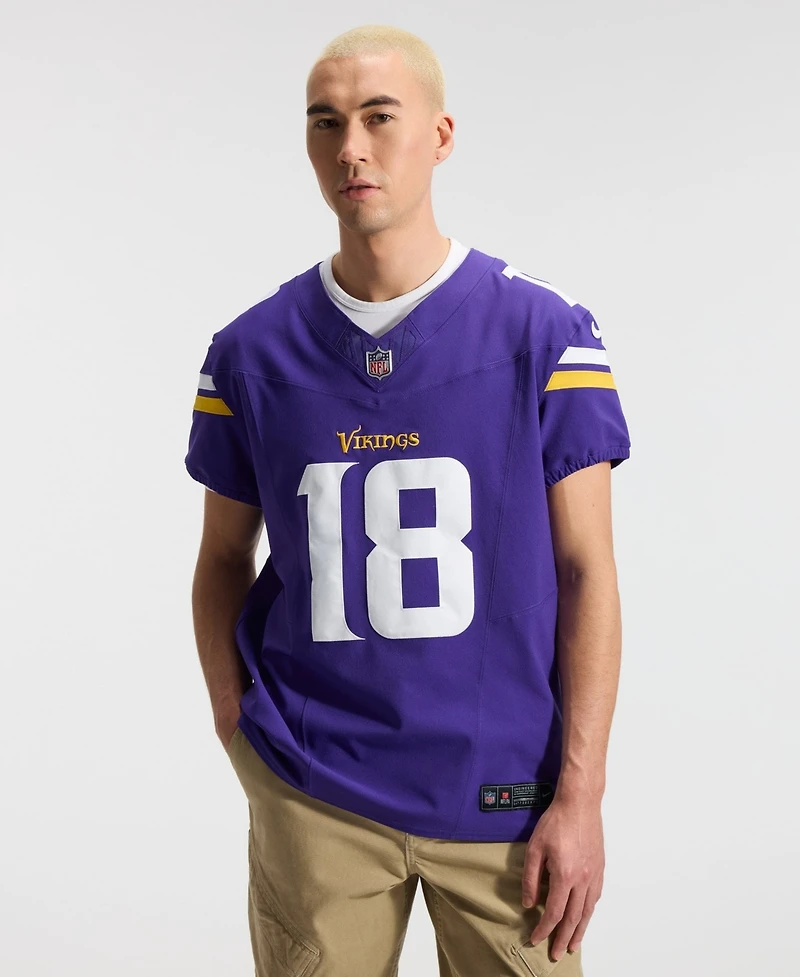 Nike Men's Justin Jefferson Minnesota Vikings Alternate Vapor F.u.s.e. Elite Jersey