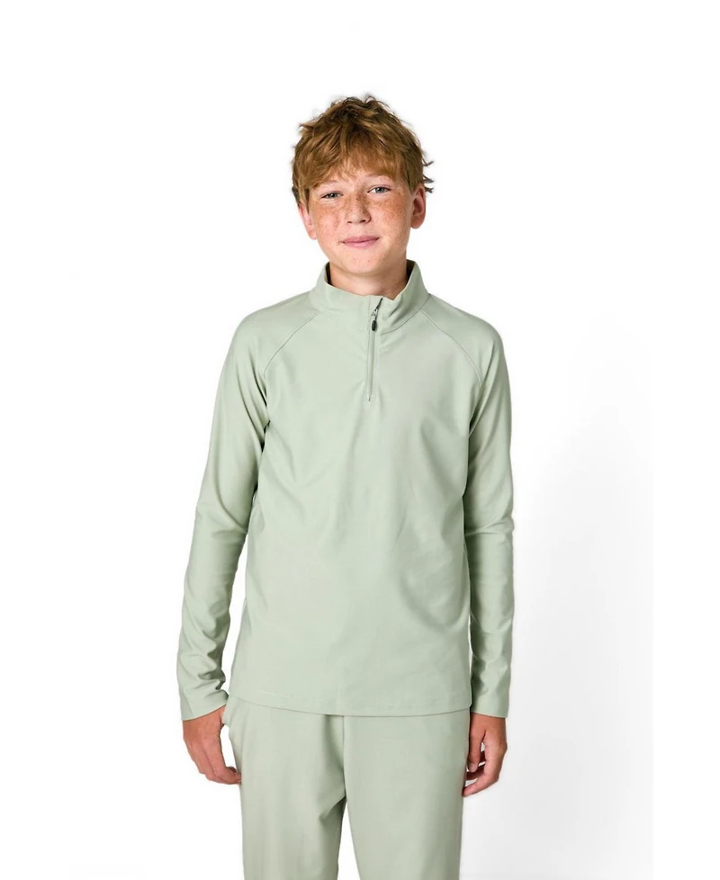 Courtside Kids Toddler Girls 2-16 Retro Half Zip