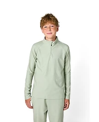 Courtside Kids Toddler Girls 2-16 Retro Half Zip