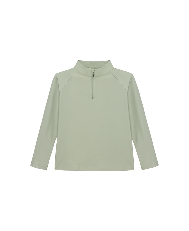 Courtside Kids Toddler Girls 2-16 Retro Half Zip