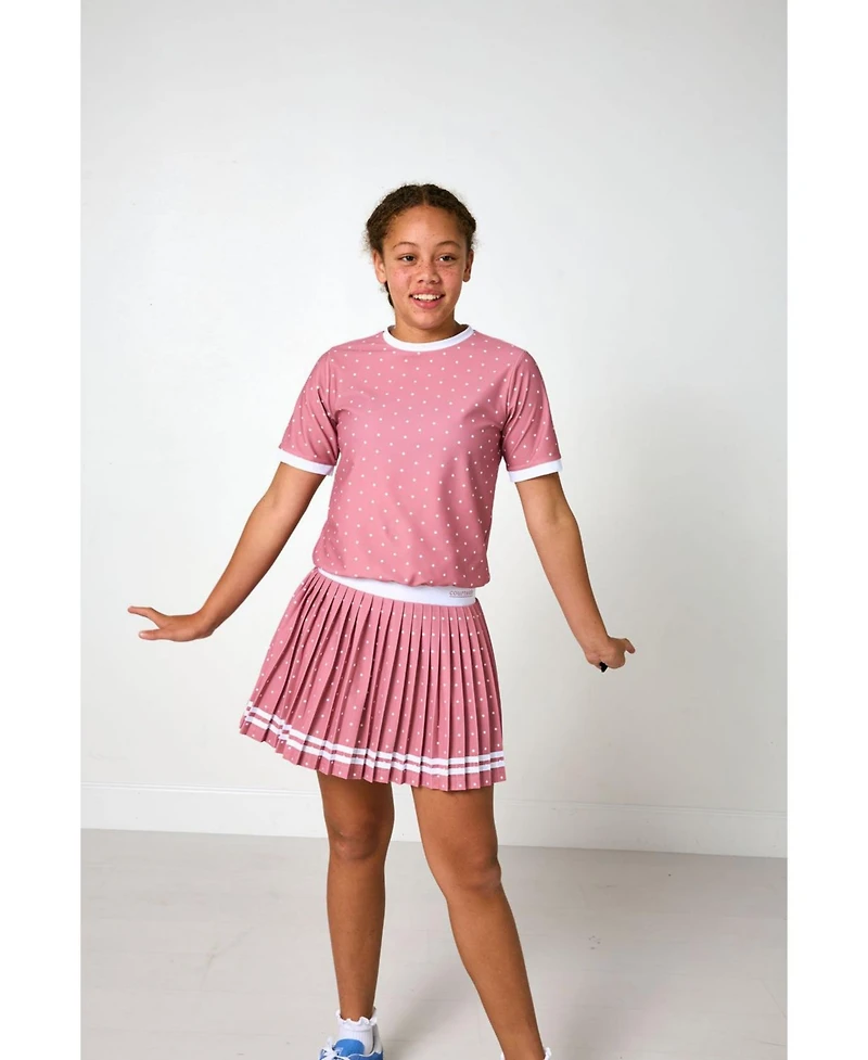 Courtside Kids Girls' 2-16 Pleated Skort